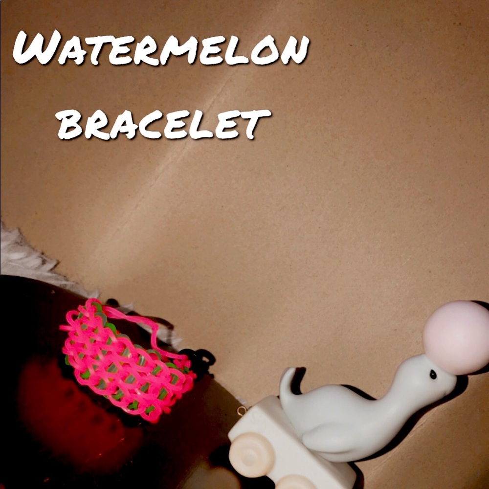 Watermelon bracelet